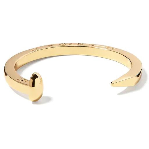 Giles & Brother Gold Railroad Spike Cuff Bracelet - Meghan Markle's Jewelry  - Meghan's Fashion